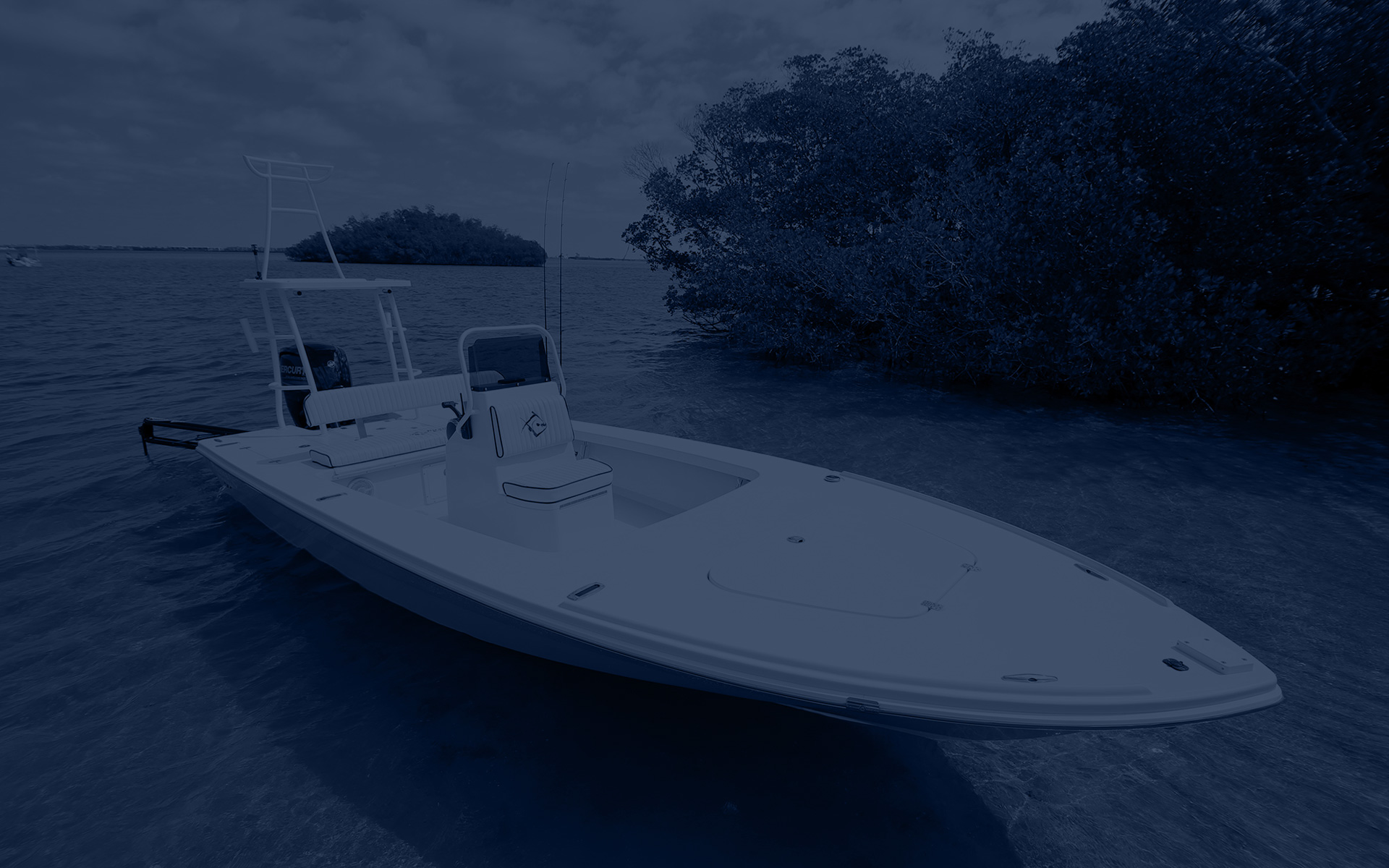 Bay flat boat shipping